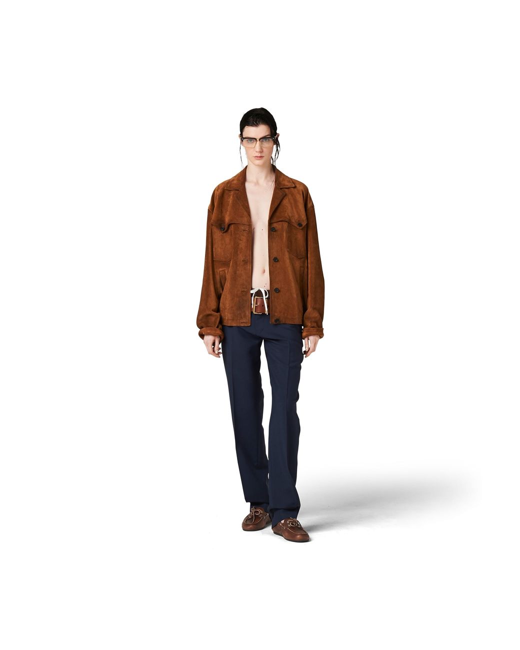 Miu Miu Brown Suede Jacket