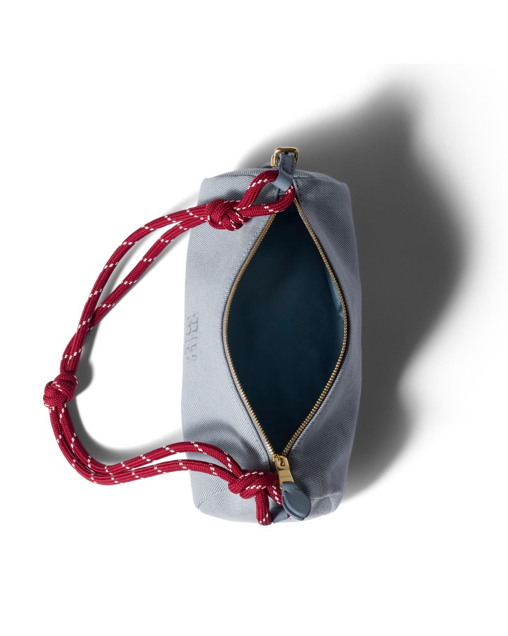 Miu Miu White Gabardine Pouch