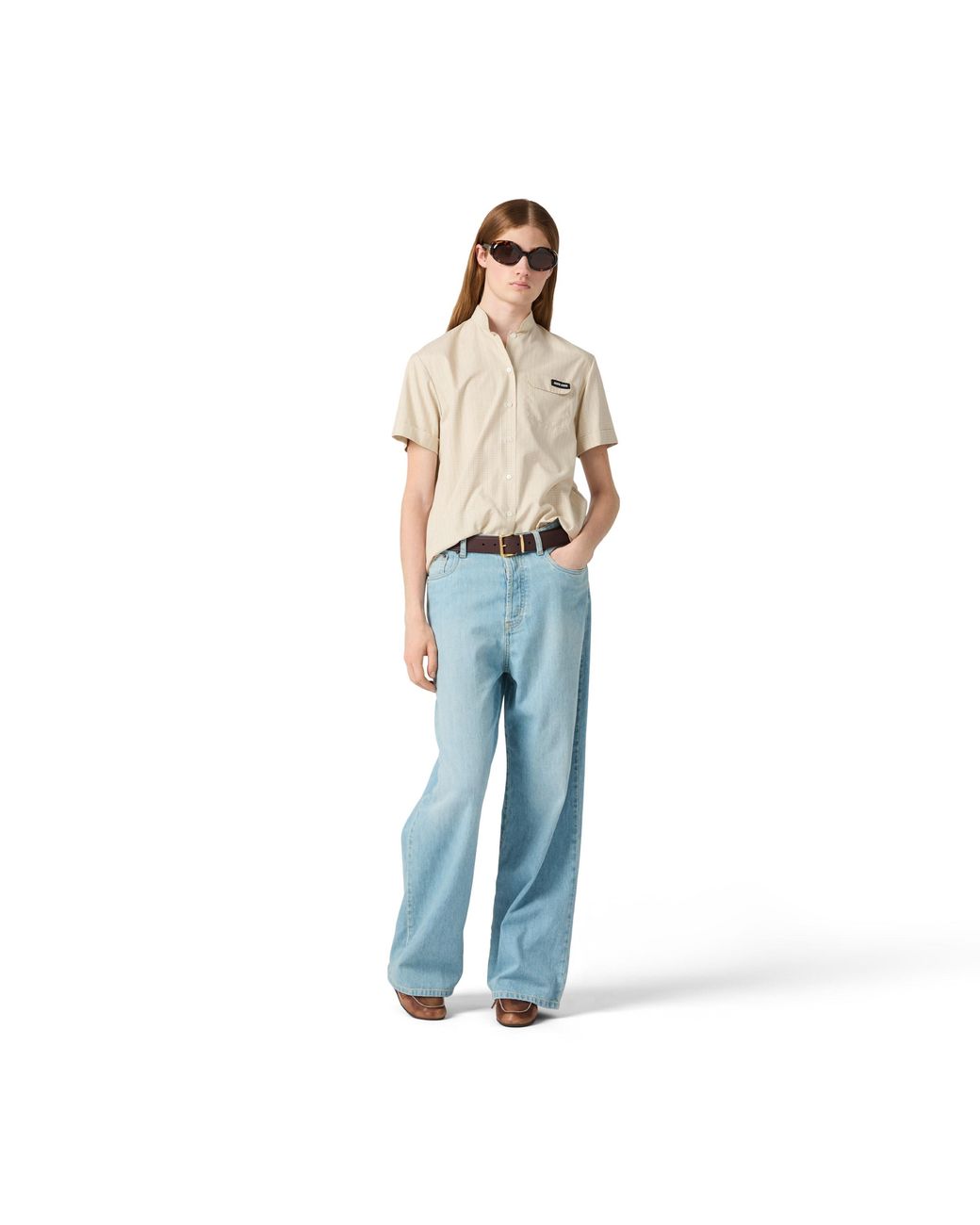 Miu Miu Blue Denim Jeans