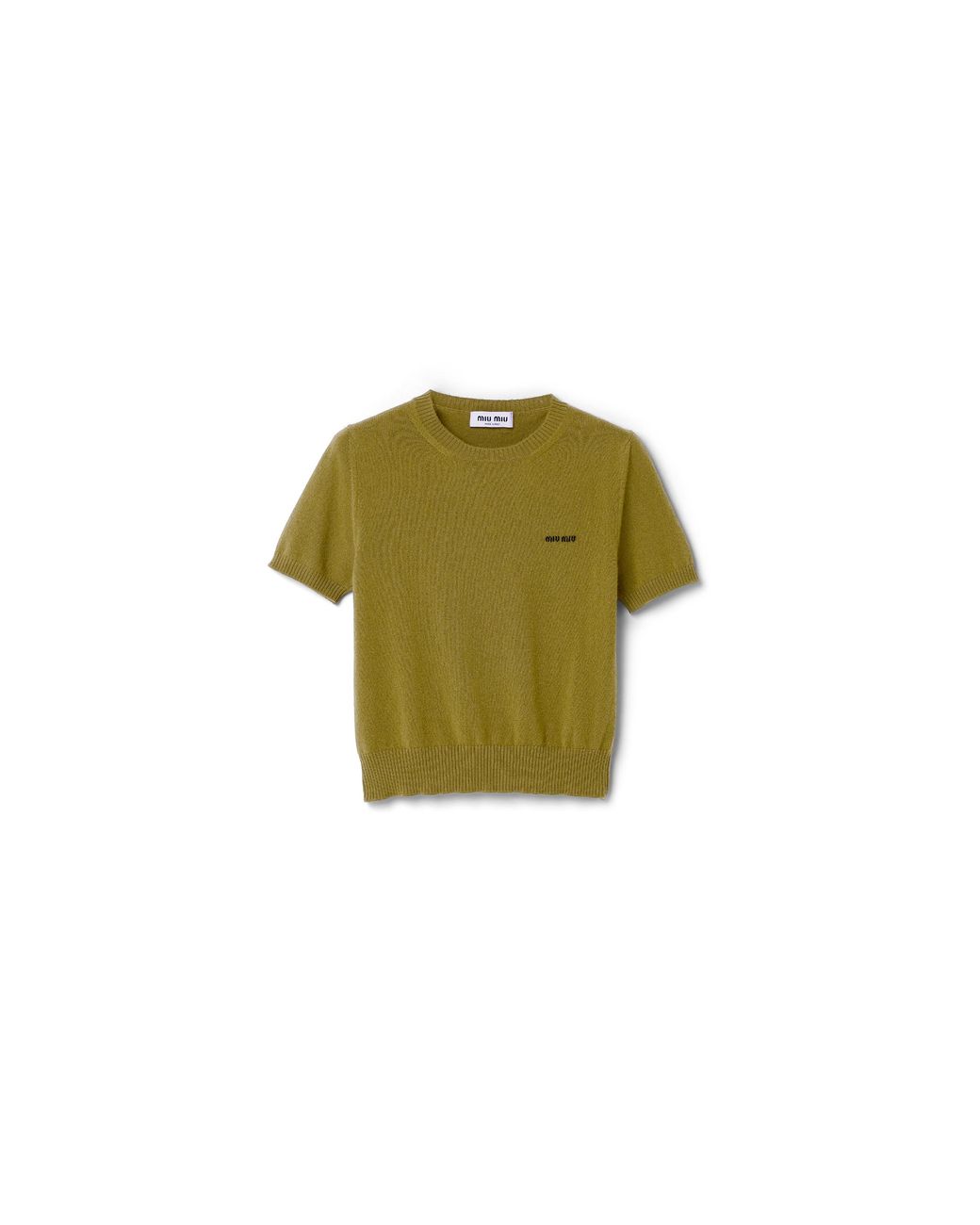 Miu Miu Green Cashmere Sweater