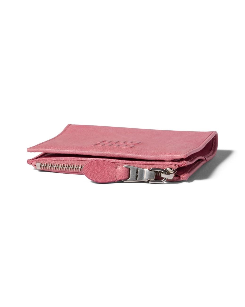 Miu Miu Pink Small Leather Wallet