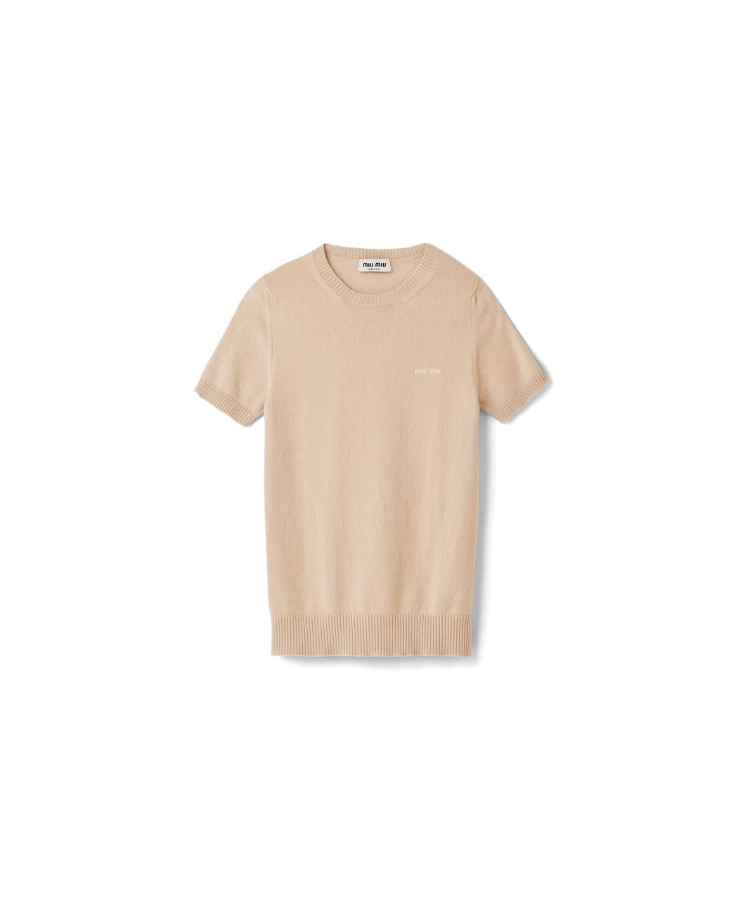 Miu Miu Natural Cashmere Sweater