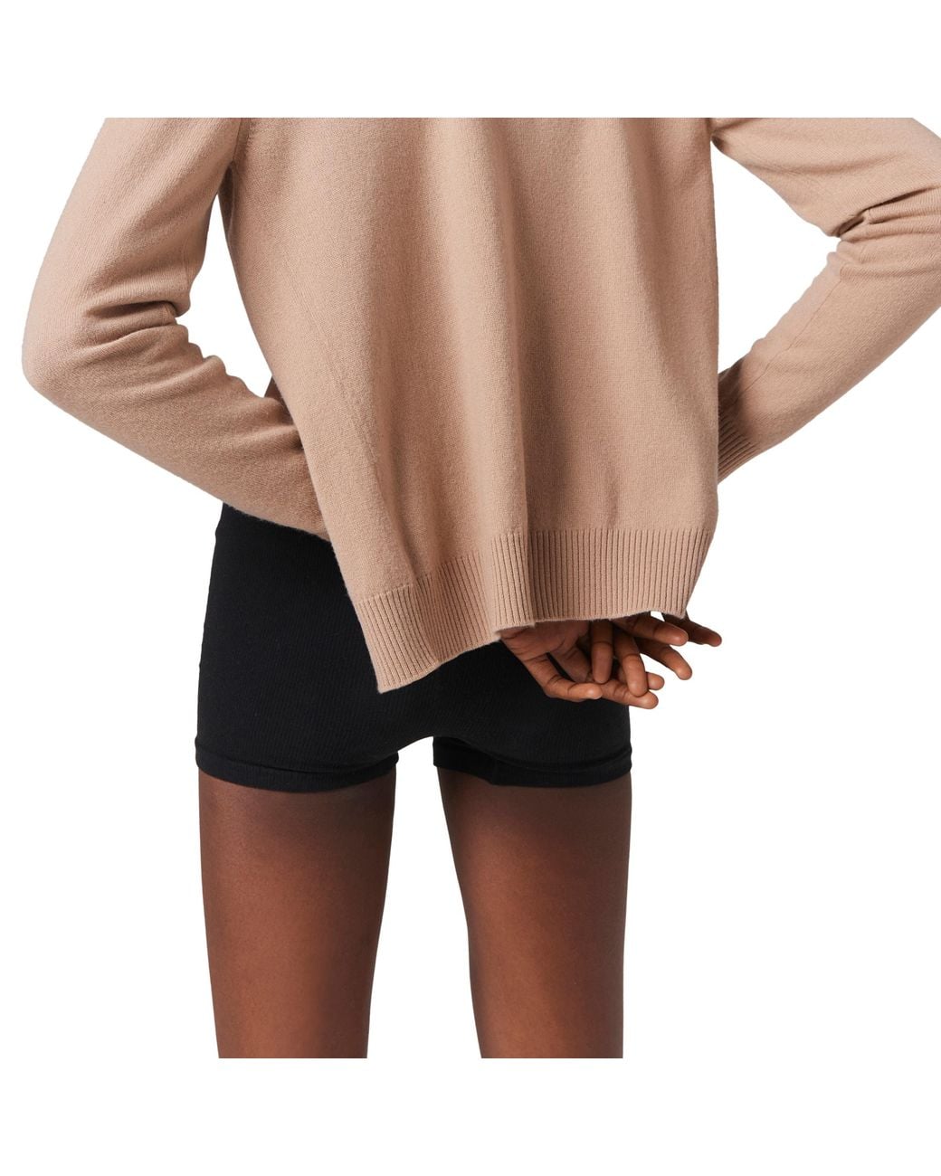 Miu Miu Black Seamless Boxer Shorts