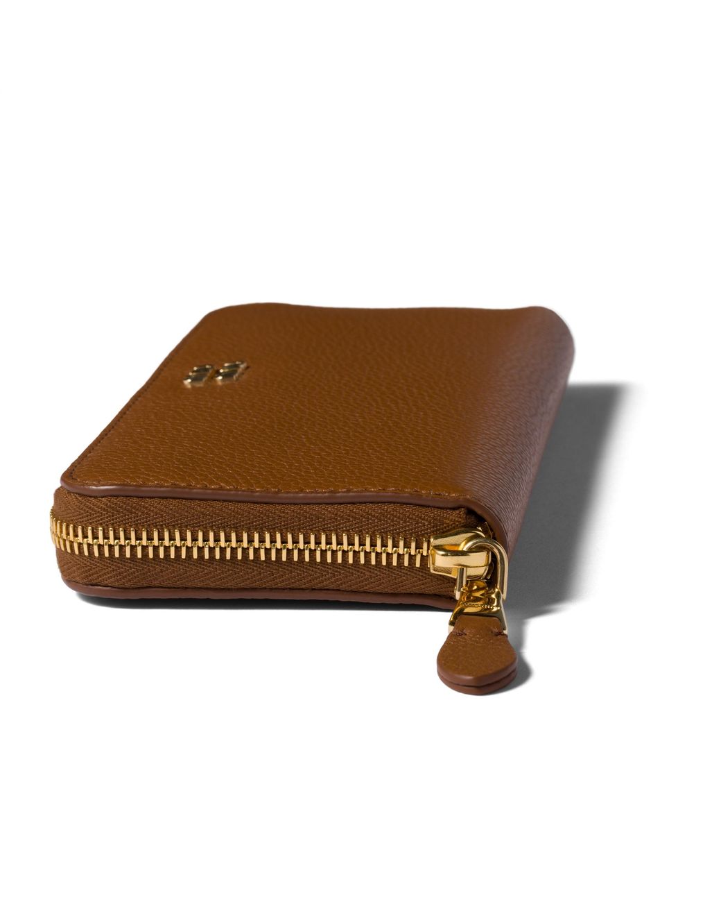 Miu Miu Brown Large Leather Wallet
