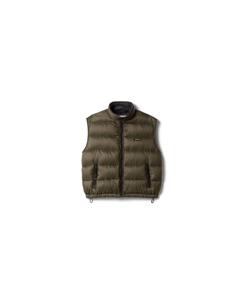 Miu Miu Green Padded Light Pongé Vest