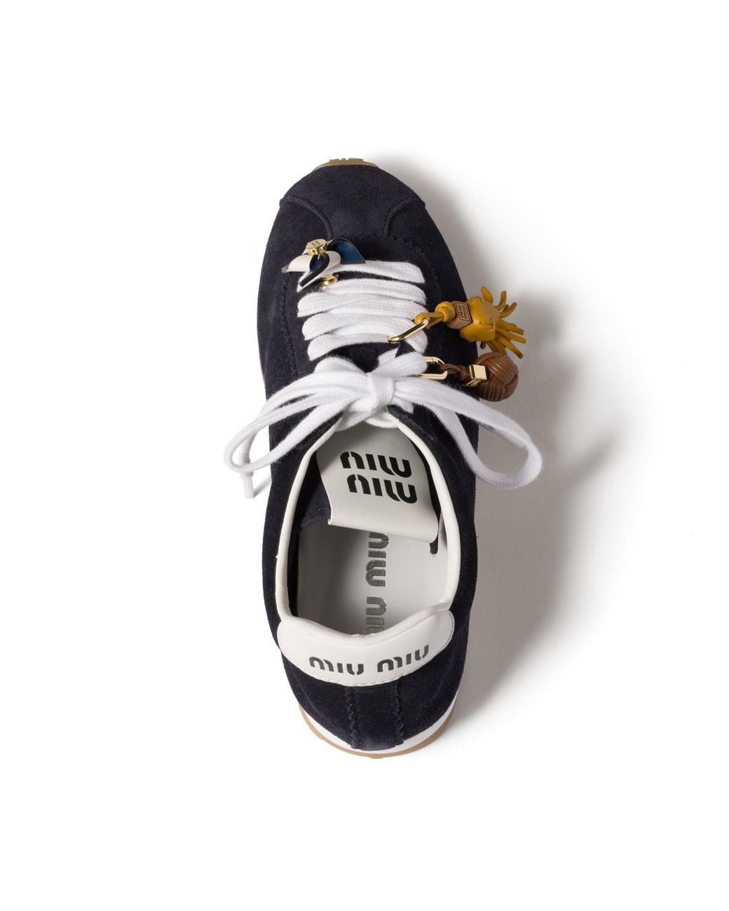 Micro Trick di Miu Miu in Metallic