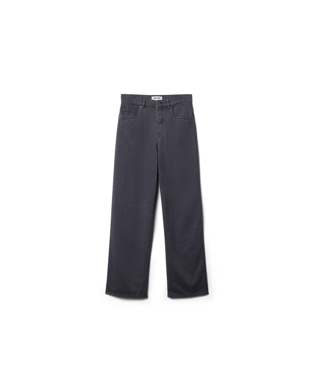 Miu Miu Blue Light Denim Pants