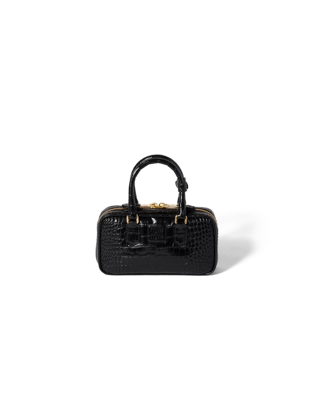 Miu Miu Black Mini Arcadie Bag