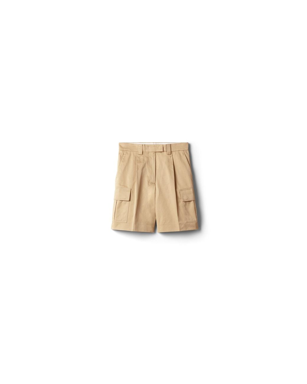 Miu Miu Natural Chino Bermudas
