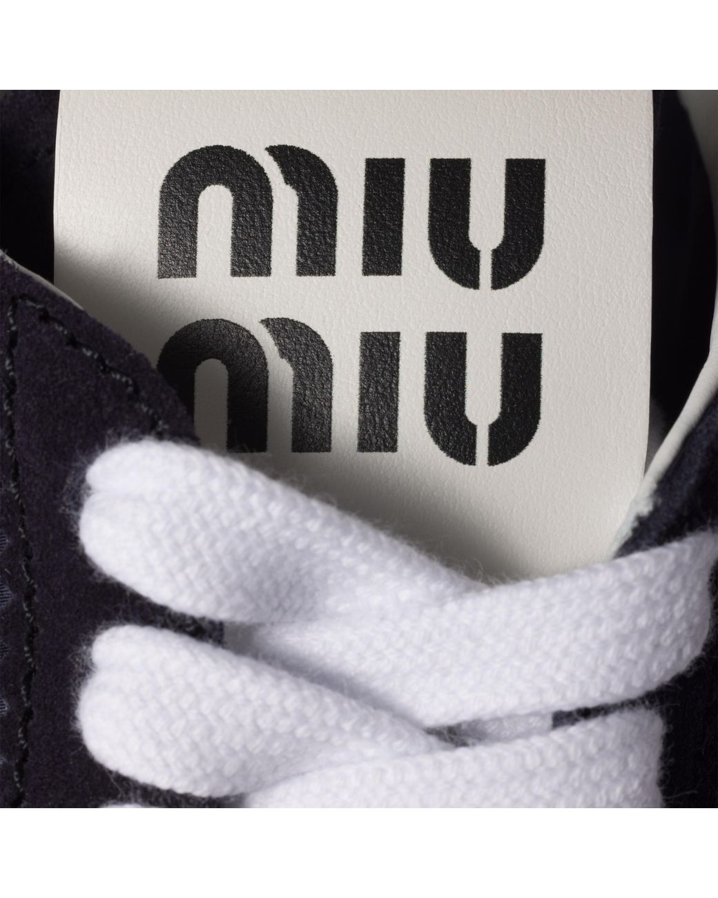 Miu Miu Blue Plume Sneakers