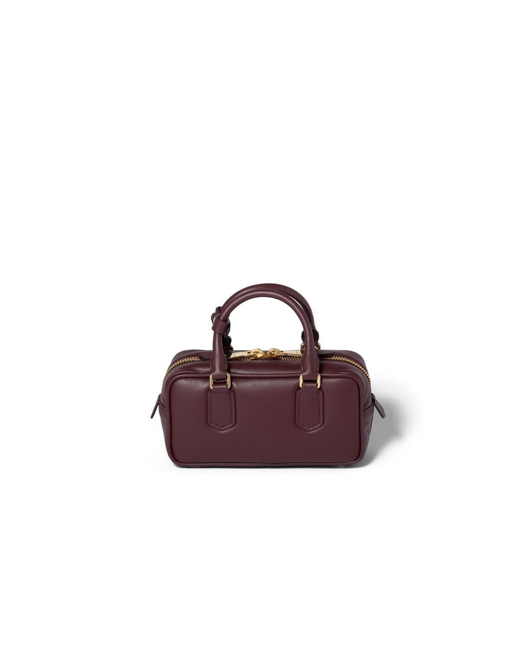 Miu Miu Brown Arcadie Leather Bag