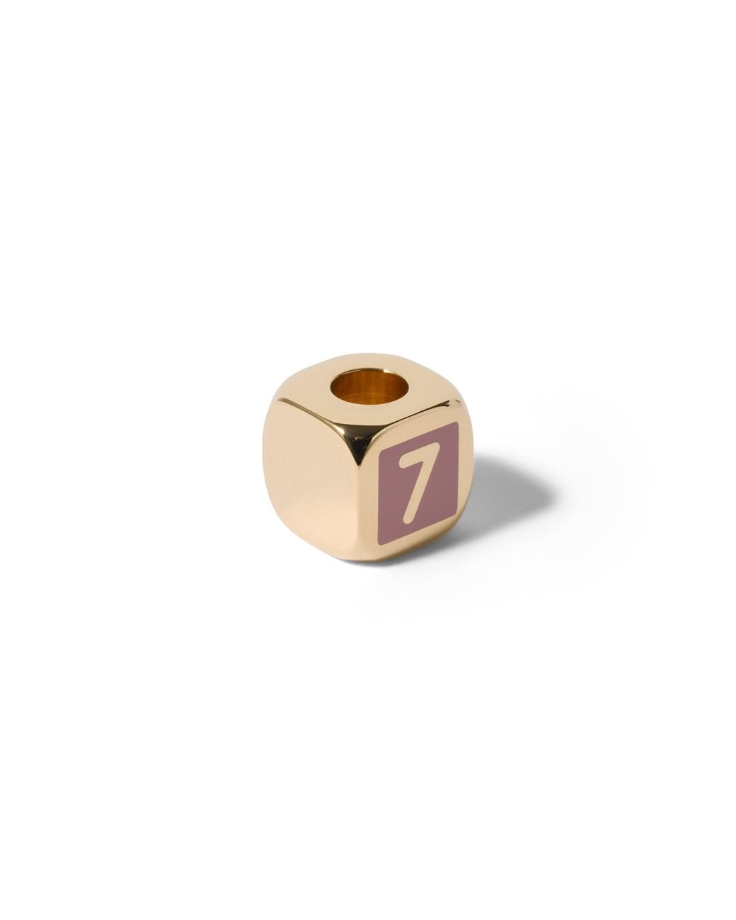 Miu Miu Metallic Enameled Metal Dice Charm