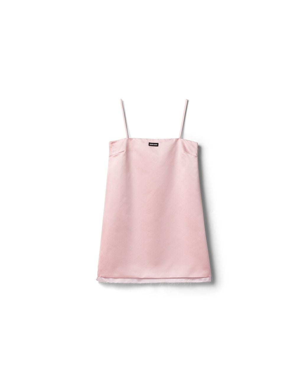 Miu Miu Pink Duchesse Mini-Dress