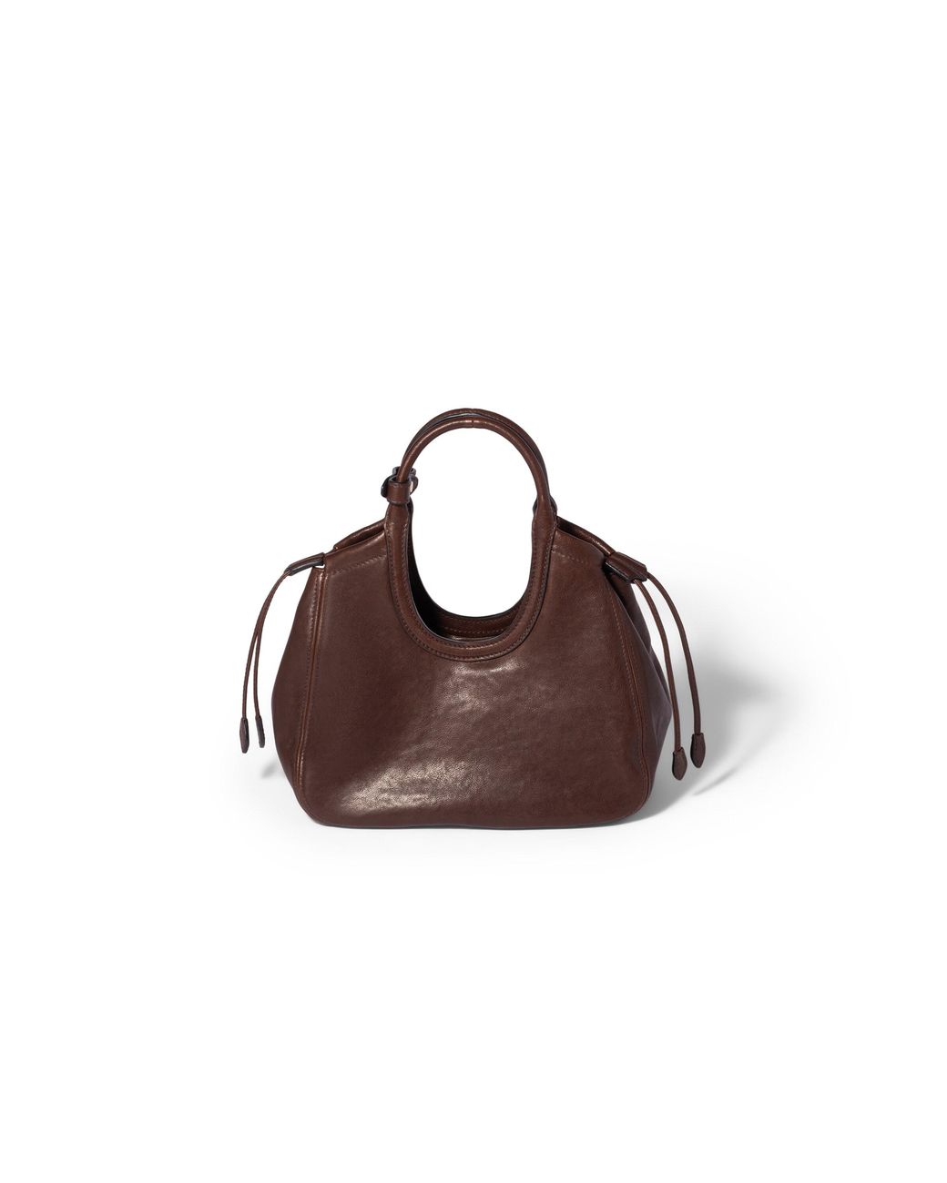 Miu Miu Brown Ivy Nappa Leather Tote Bag