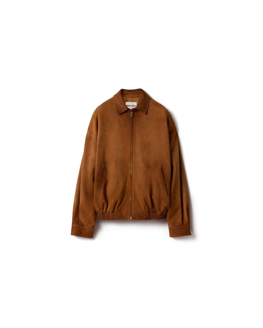 Miu Miu Brown Suede Jacket