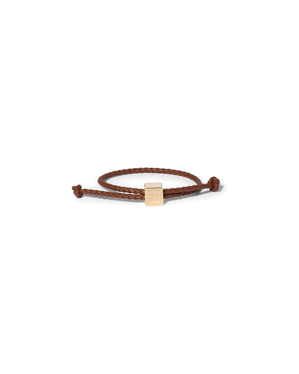 Miu Miu Multicolor Leather Bracelet