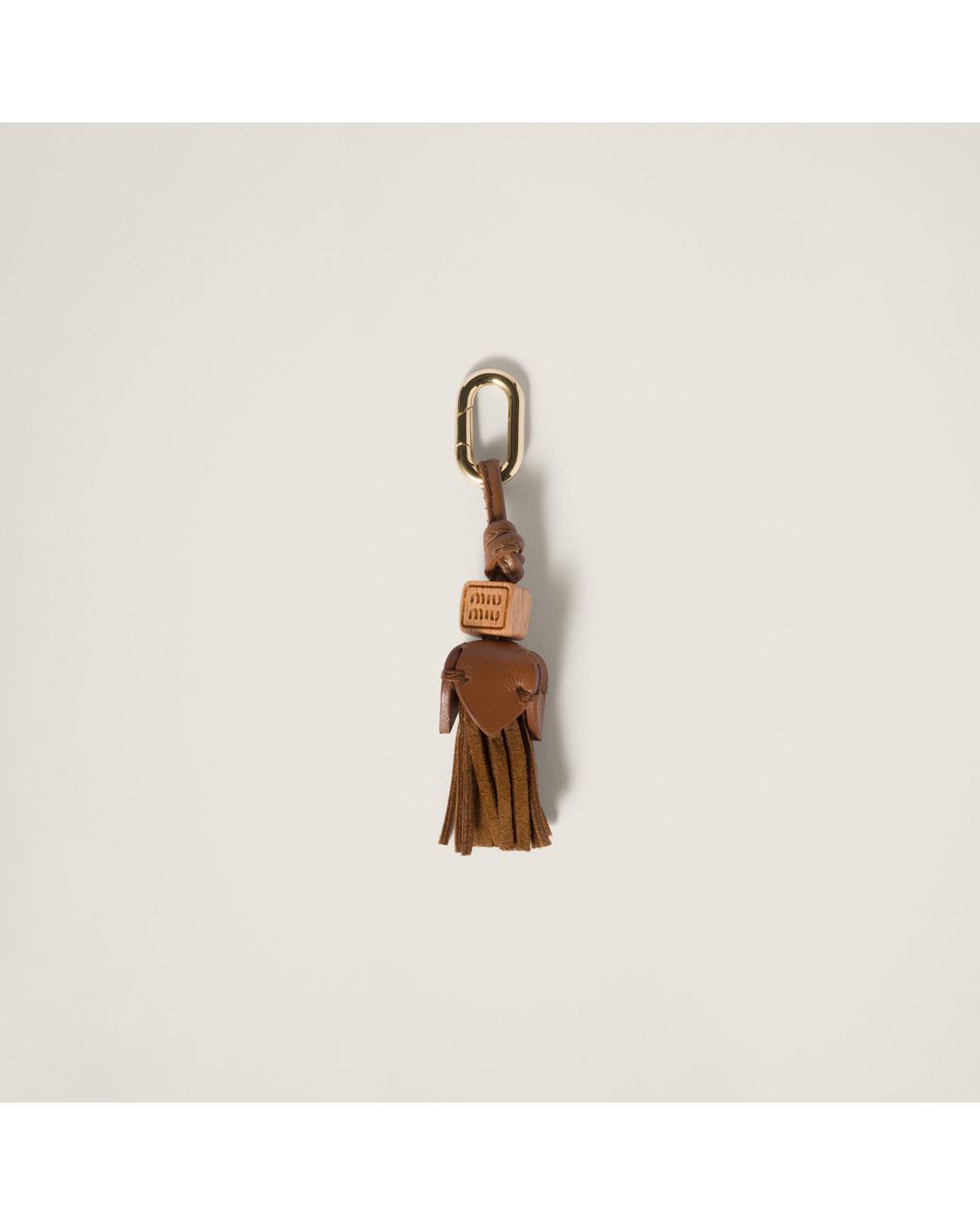 いラインアップ Miu Miu Leather Lyst | Natural in Trick Micro 小物