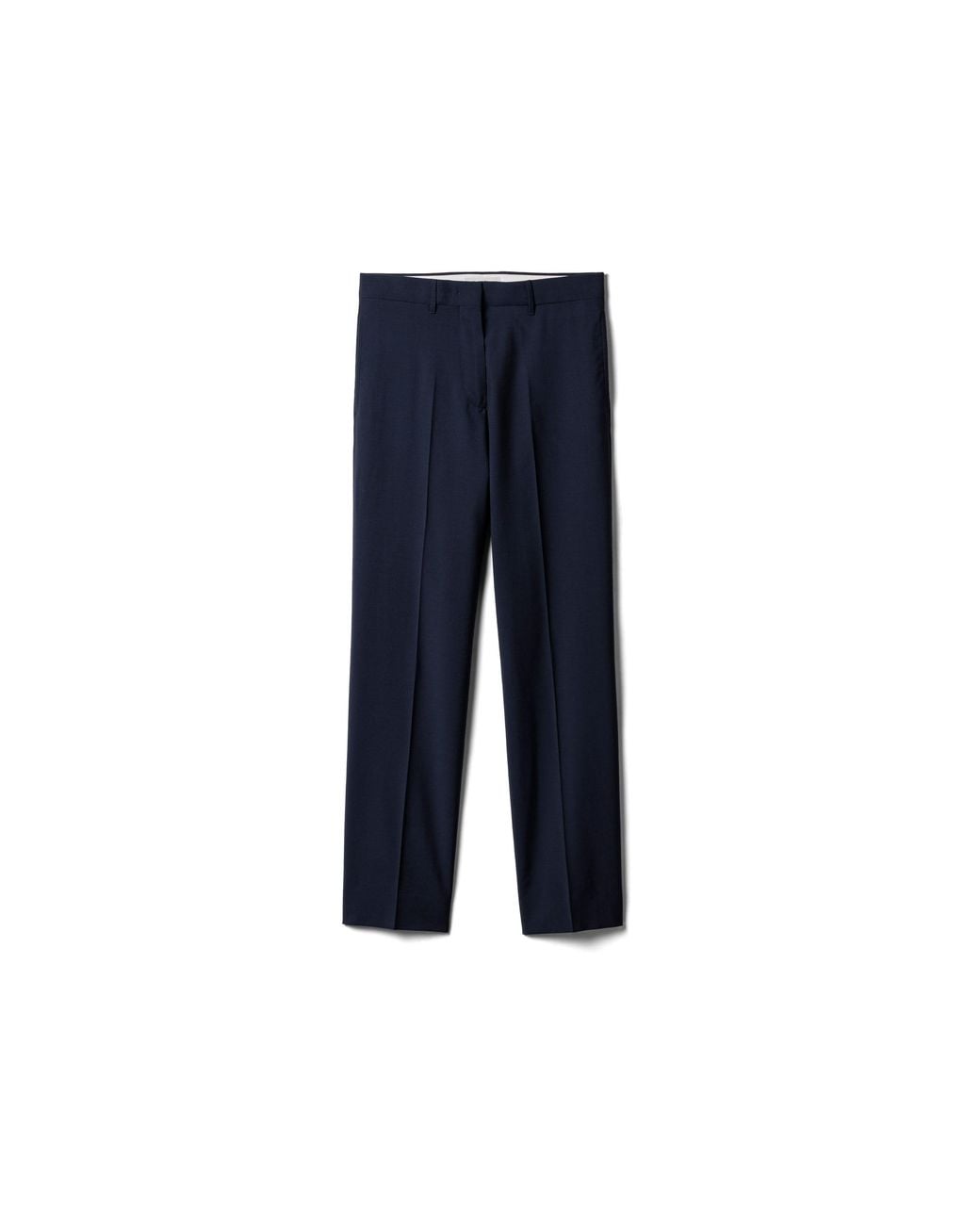 Miu Miu Blue Superfine Wool Pants
