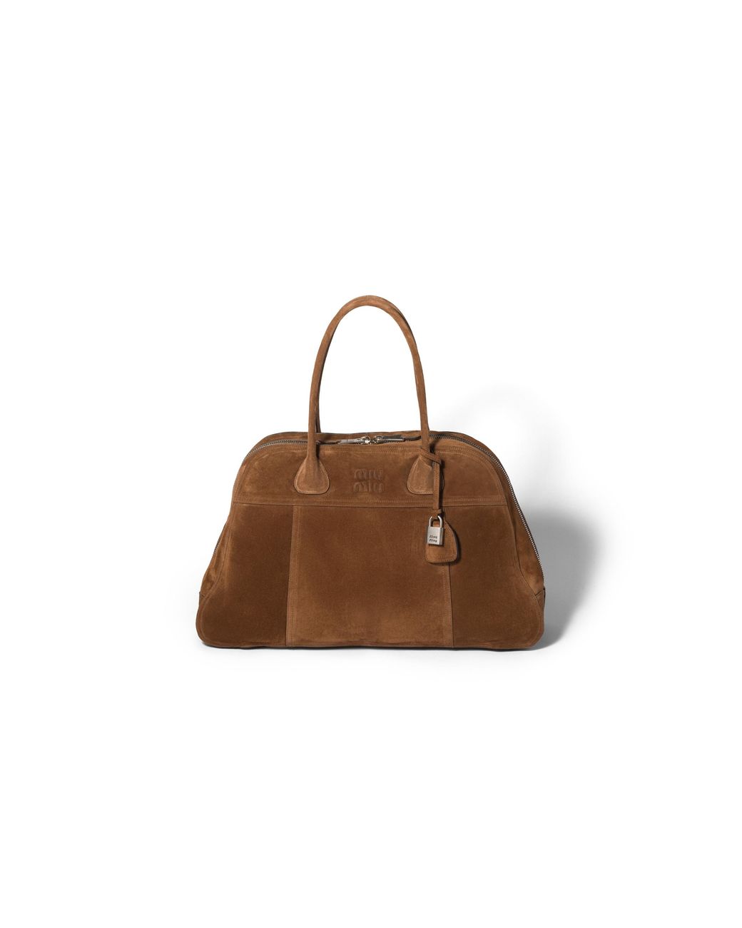 Miu Miu Brown Vivant Suede Bag