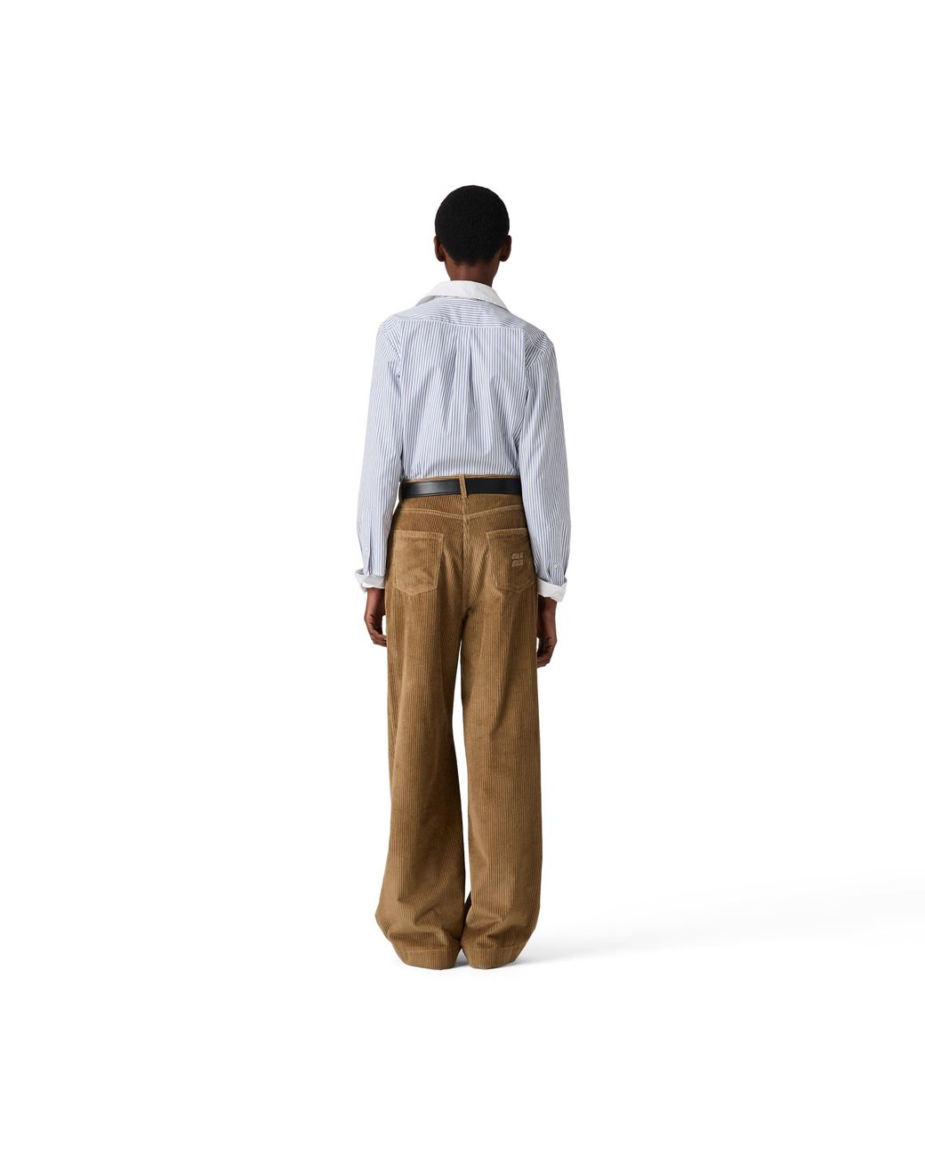 Miu Miu Natural Corduroy Pants