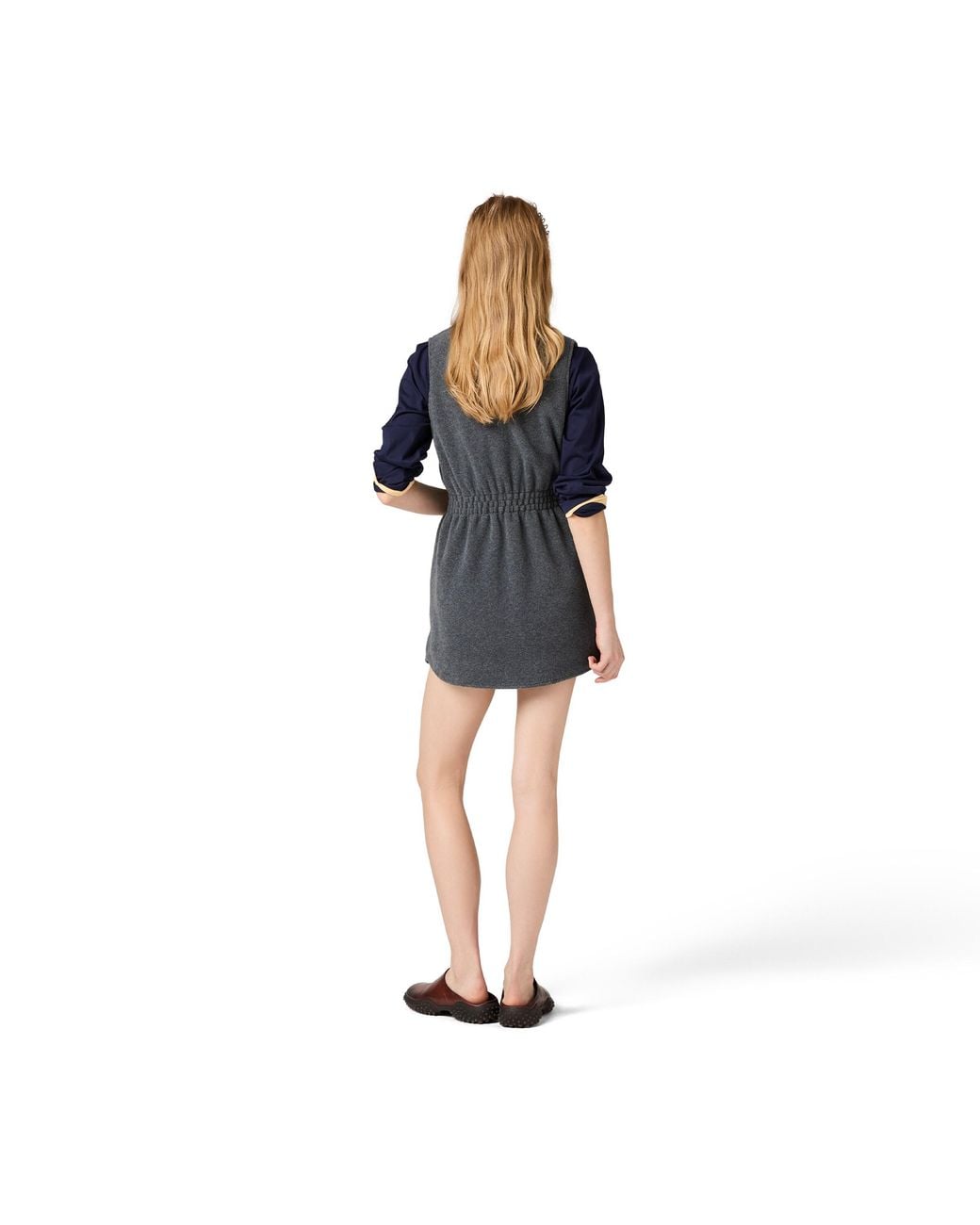 Miu Miu Blue Fleece Dress