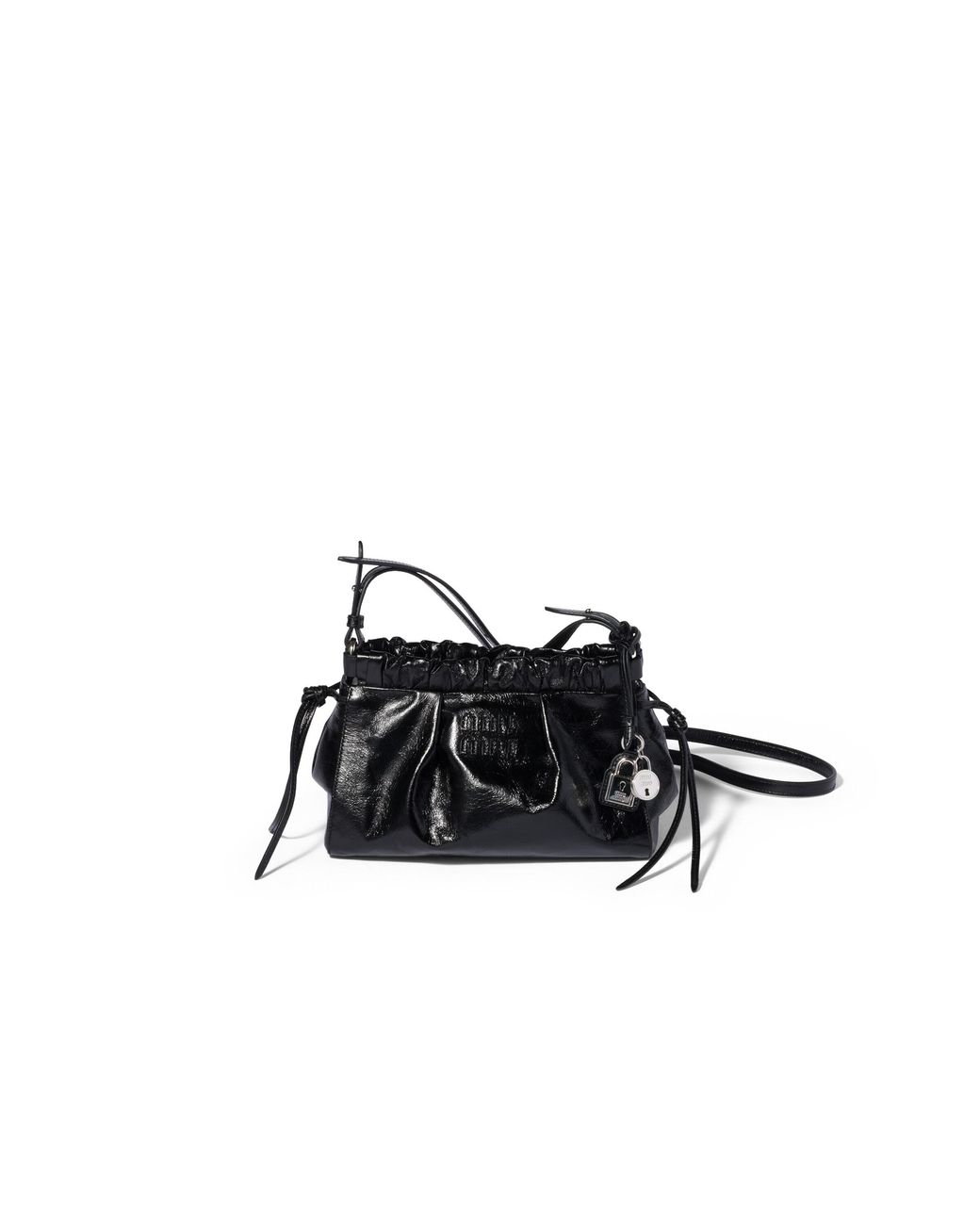 Miu Miu Black Leather Mini Bag