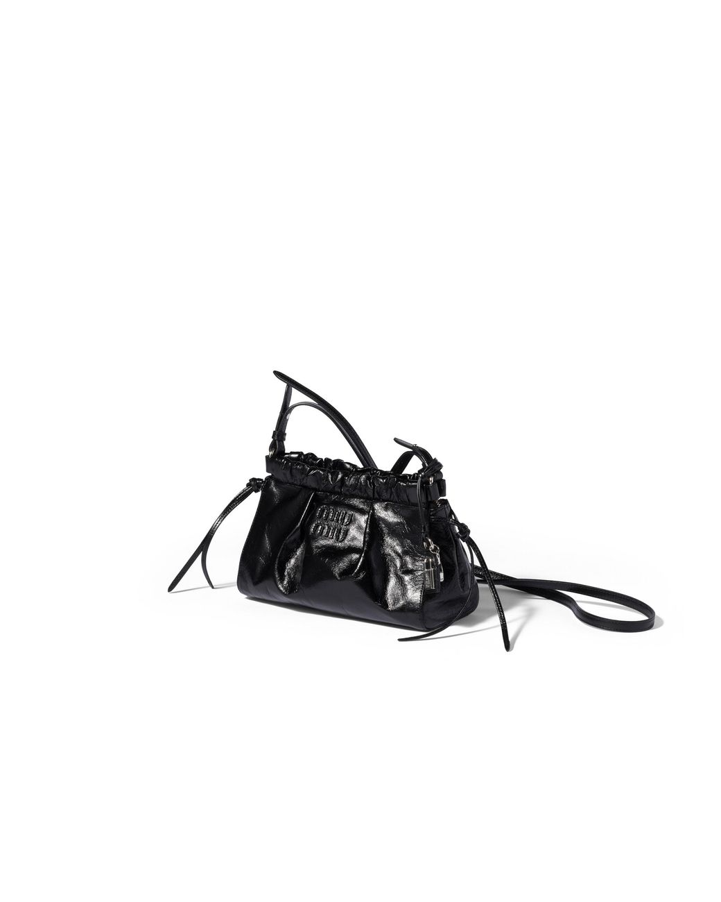 Miu Miu Black Leather Mini Bag