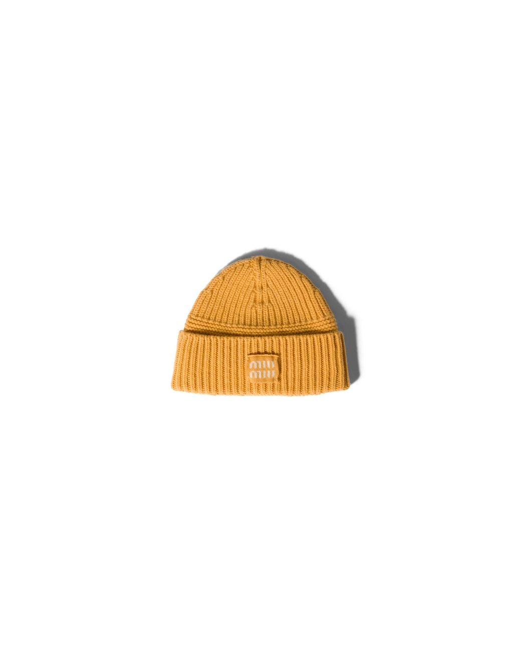 Miu Miu Metallic Wool And Cashmere Beanie