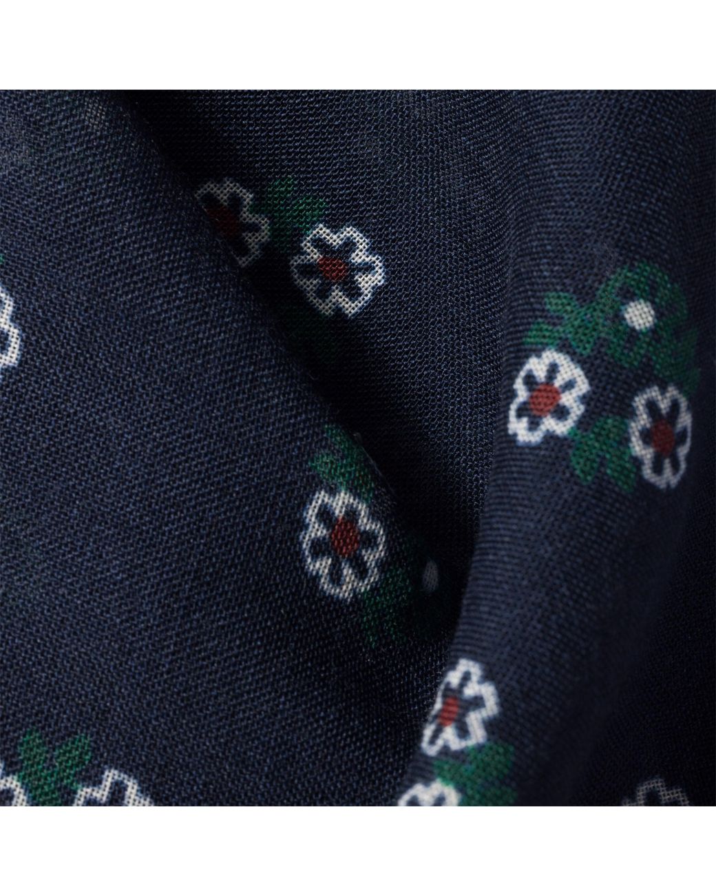 Miu Miu Blue Printed Wool And Cashmere Scarf