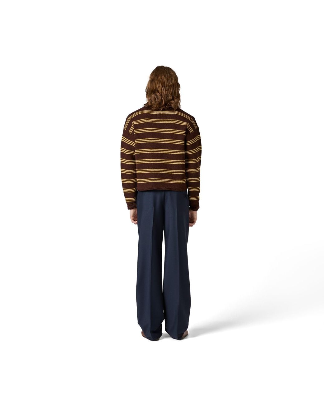 Miu Miu Brown Wool And Cashmere Cardigan