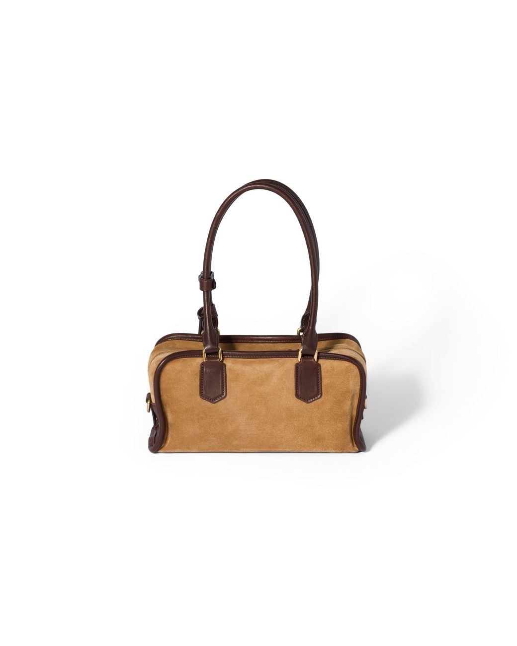 Miu Miu Brown Retour Suede Bag