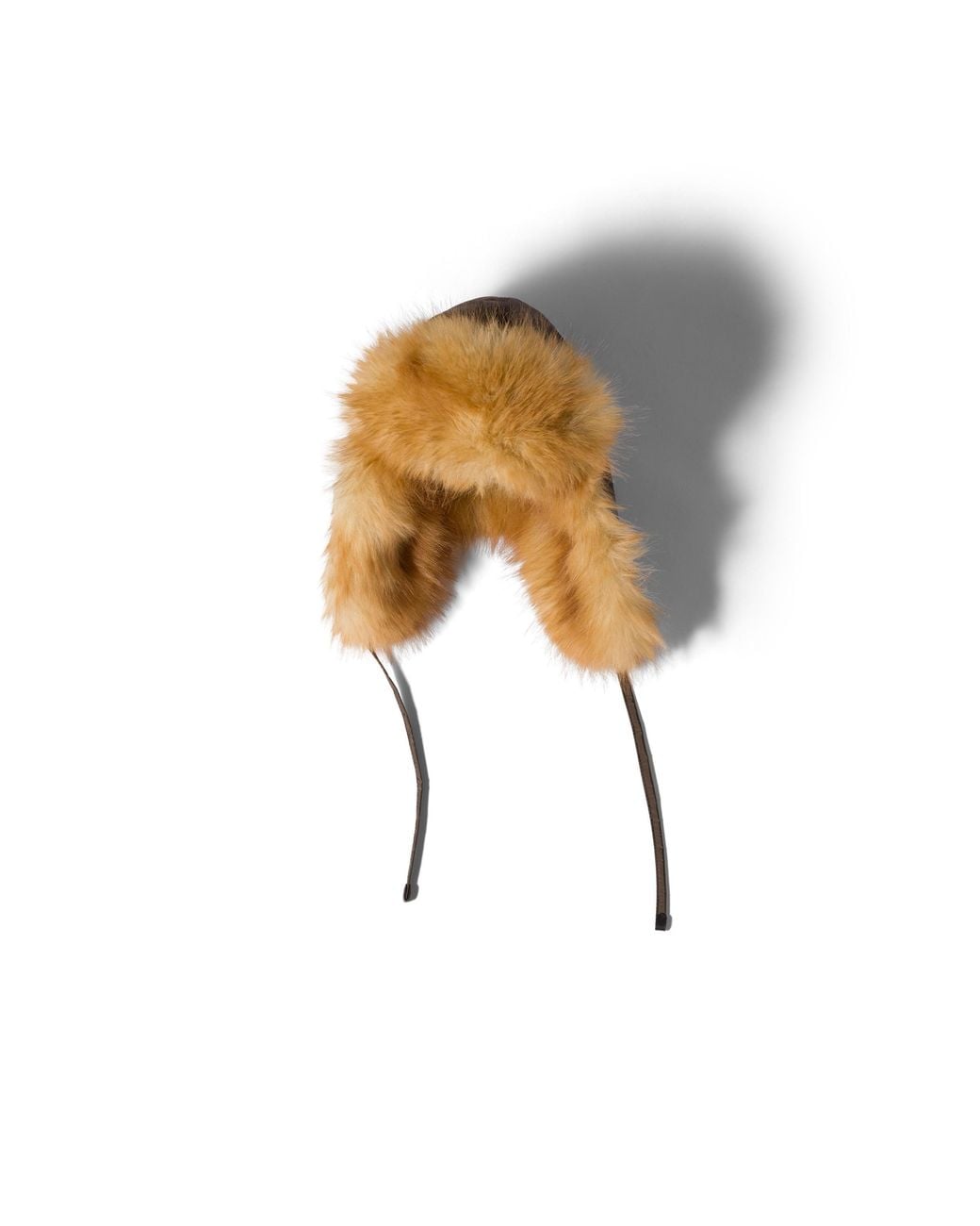 Miu Miu Multicolor Technical Fabric And Faux Fur Trapper Hat