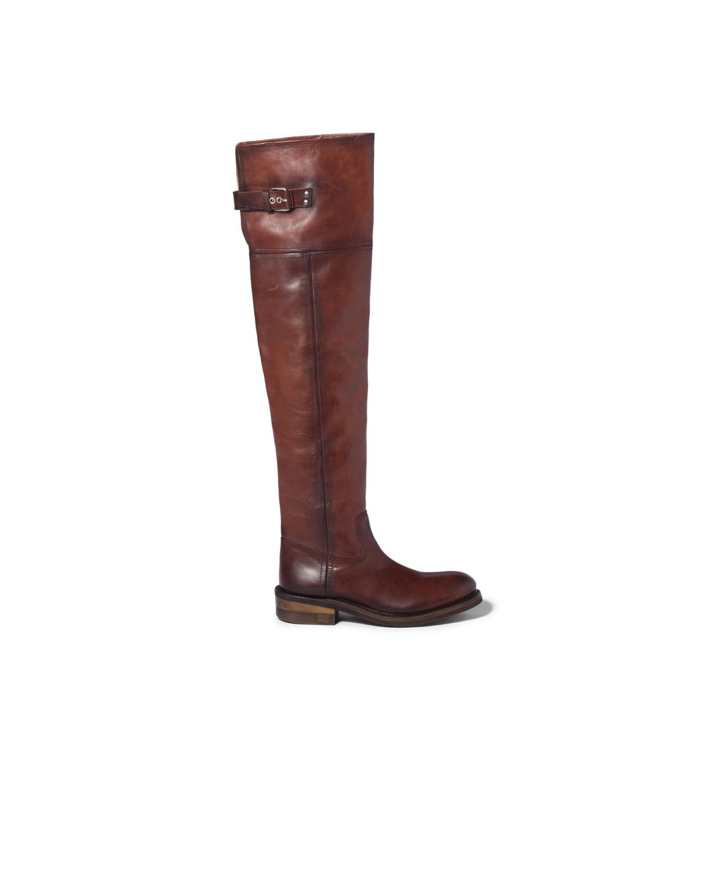 Miu Miu Brown Leather Boots