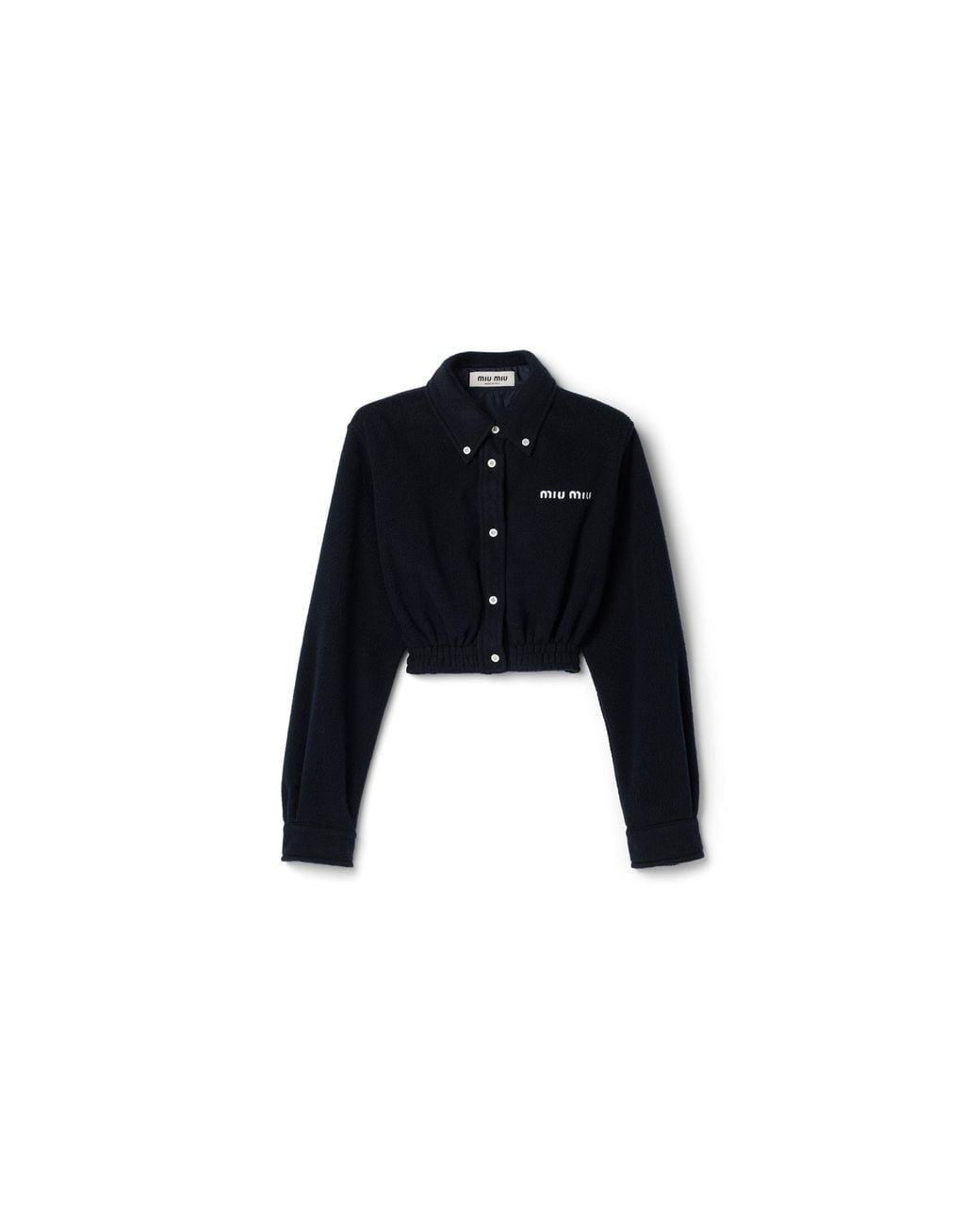 Miu Miu Black Fleece Shirt