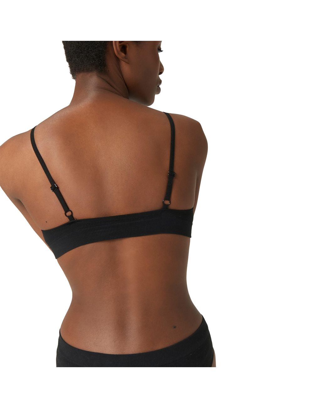 Miu Miu Black Seamless Bra