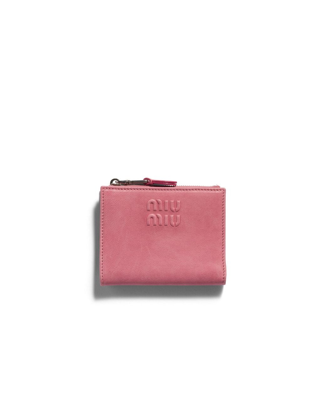 Miu Miu Pink Small Leather Wallet