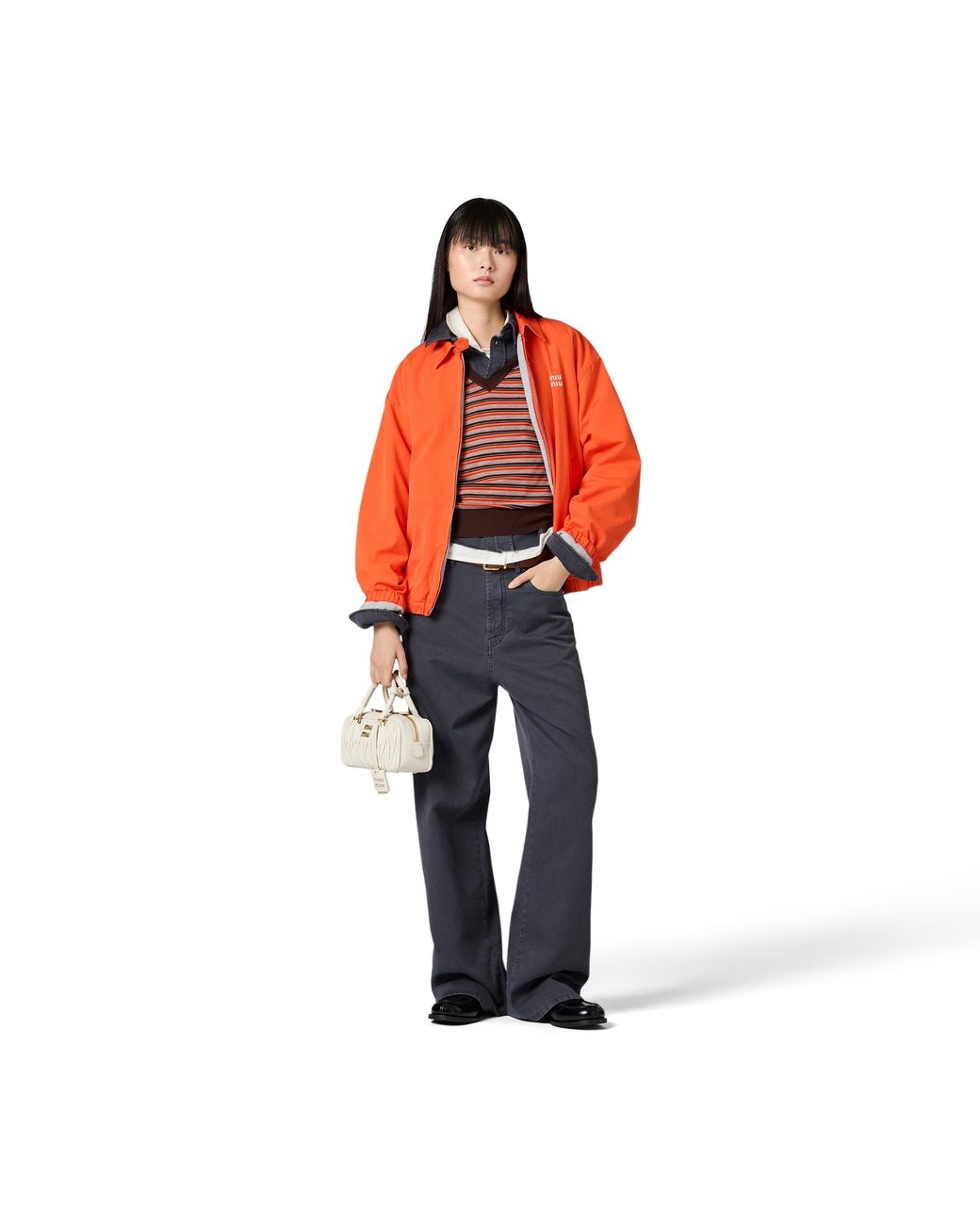 Miu Miu Blue Light Denim Pants