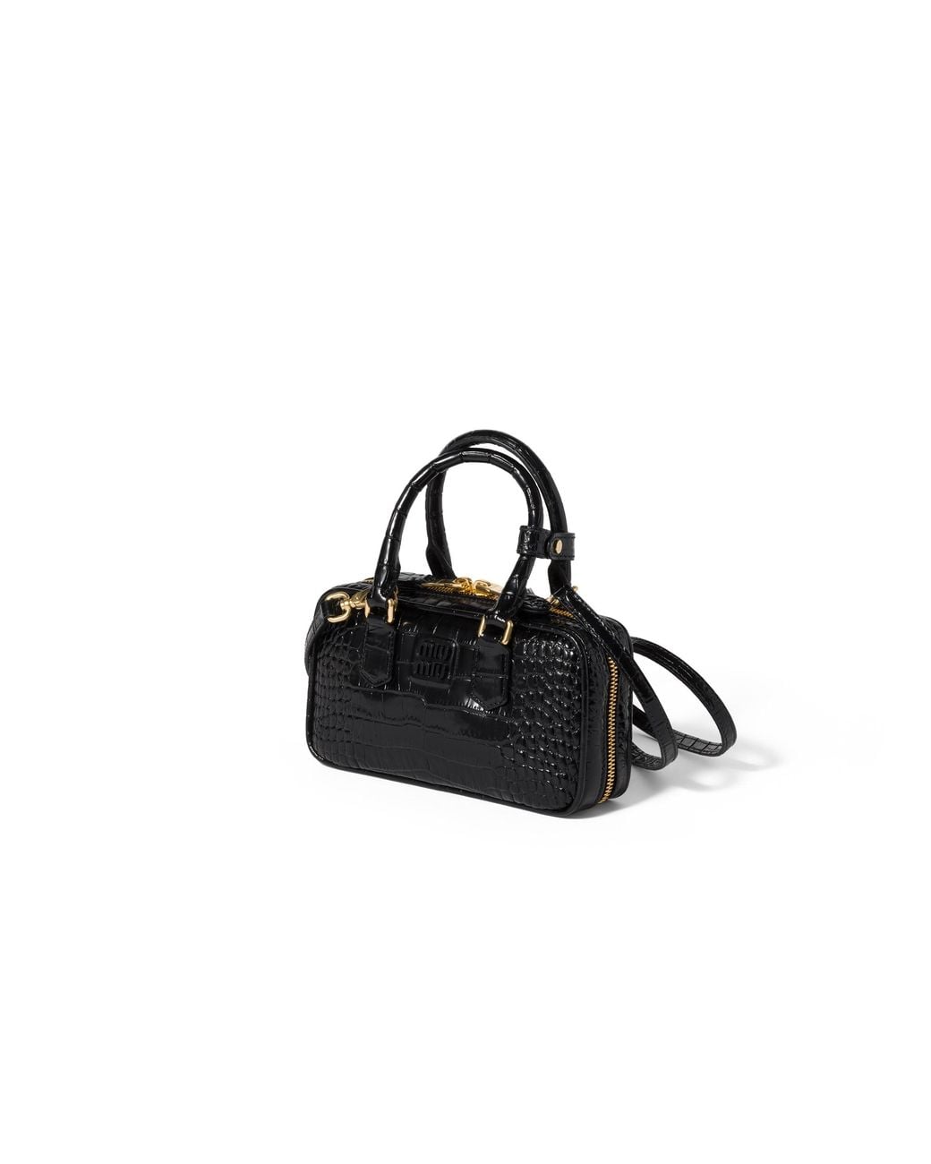 Miu Miu Black Mini Arcadie Bag