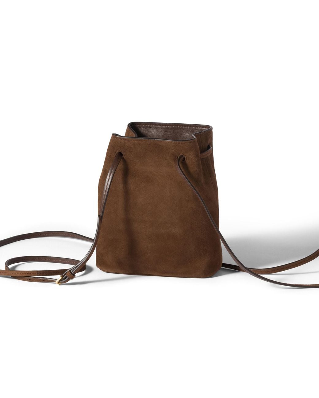 Miu Miu Brown Suede Pouch
