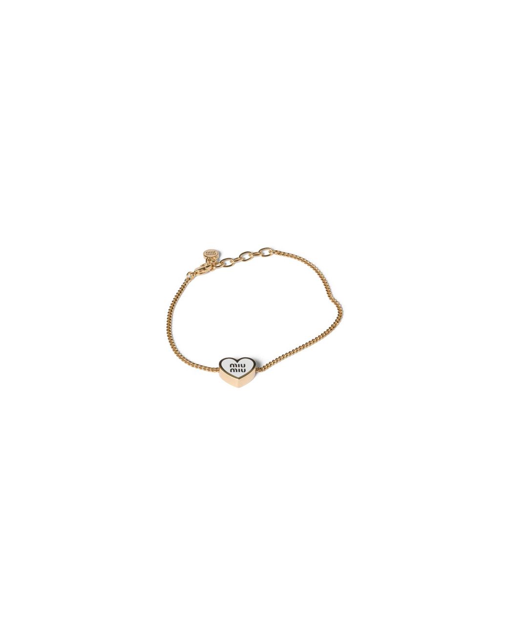 Miu Miu Metallic Metal Bracelet