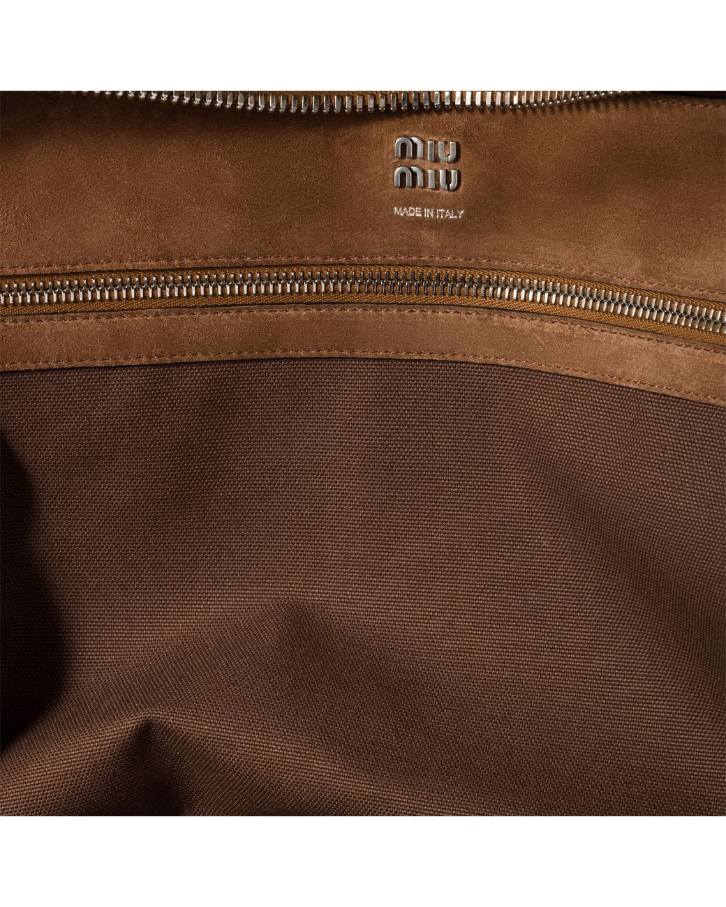 Miu Miu Brown Vivant Suede Bag