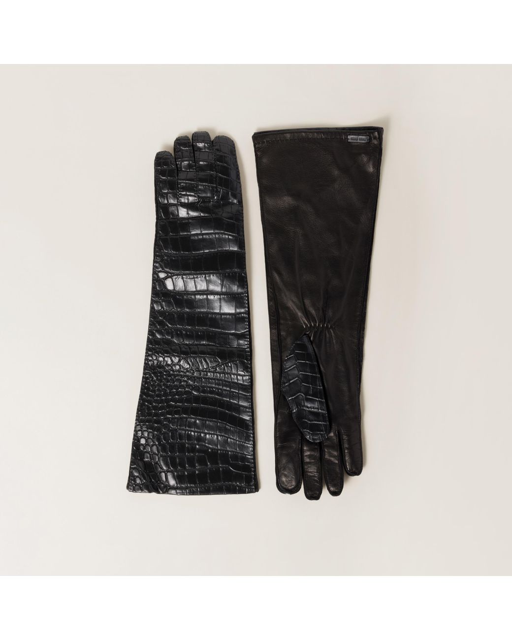 【送料&関税込】Miu Miu Black Nappa Leather Gloves MIUF-WA135_V1.jpg