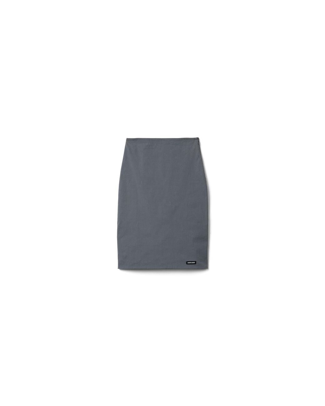 Miu Miu Blue Stretch Poplin Skirt