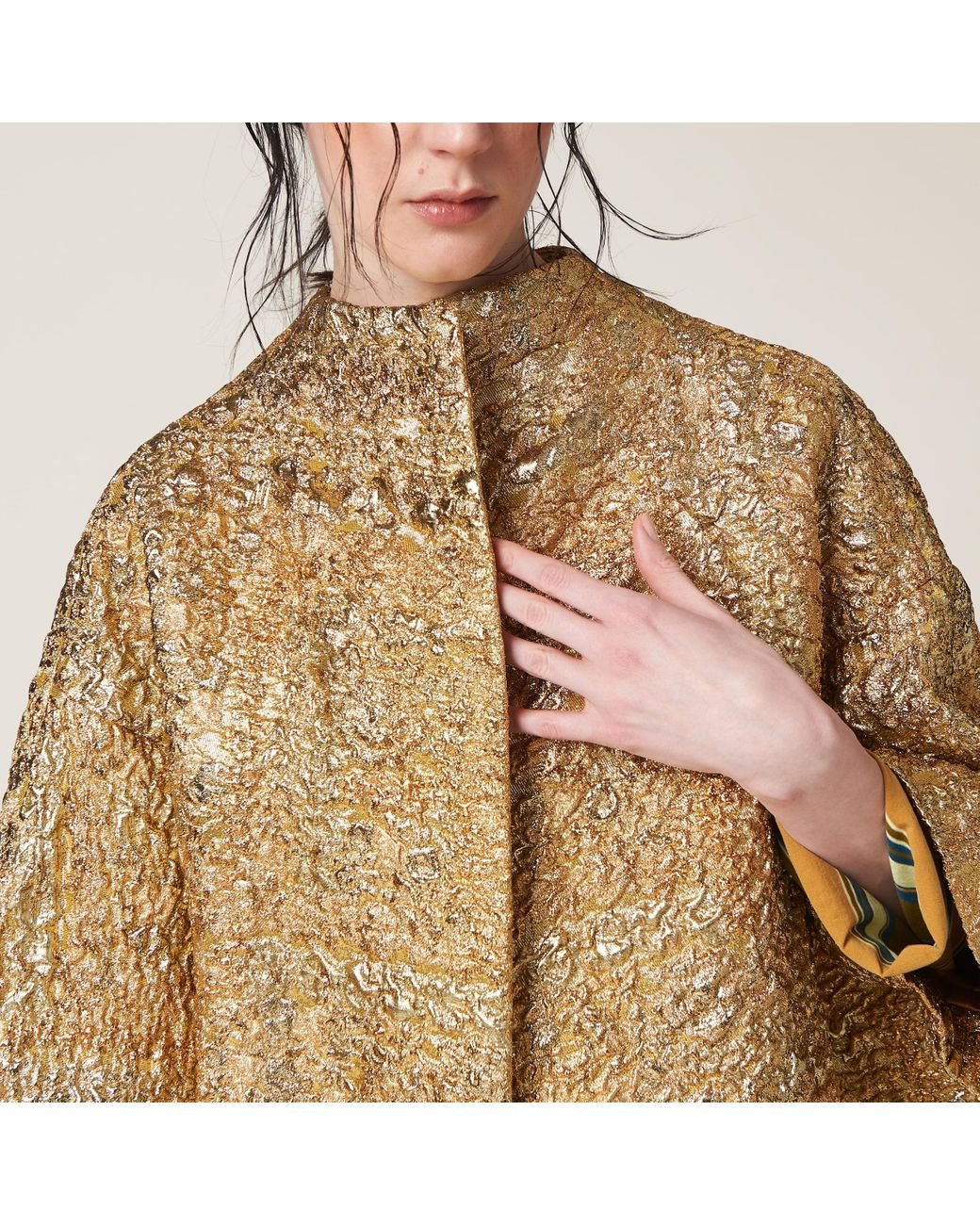 MIU 【Bibiy.】megen lame jacket BIBIY. MADE | MEGAN LAME JACKET