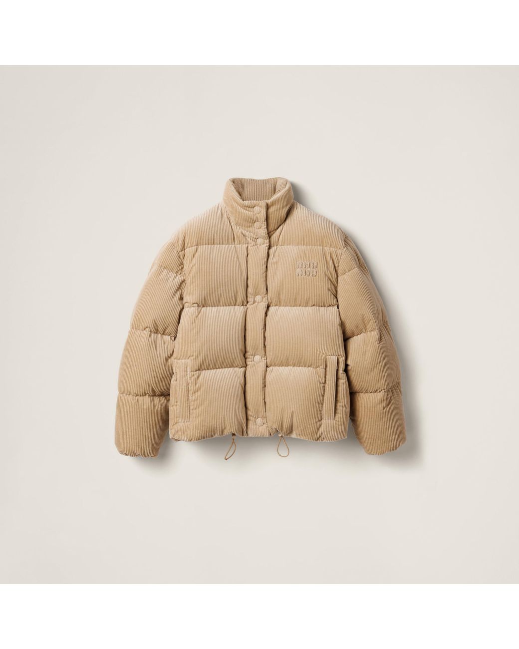 【関税&送料込】Miu Miu Recycled Polyester Hooded Down Jacke Recycled polyester hooded down jacket MIU MIU - Nugnes1920