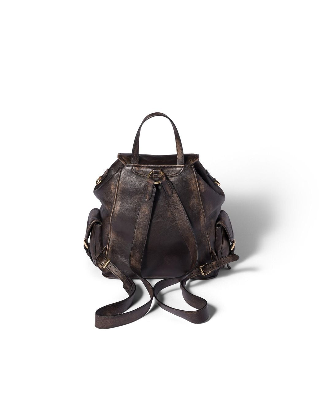 Miu Miu Black Leather Backpack
