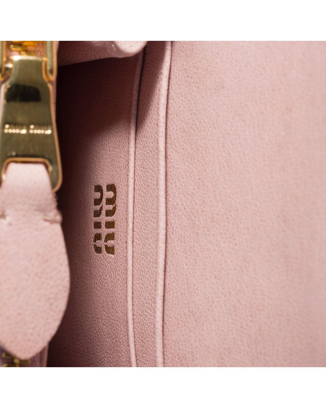 Miu Miu Pink Small Nappa Leather Wallet