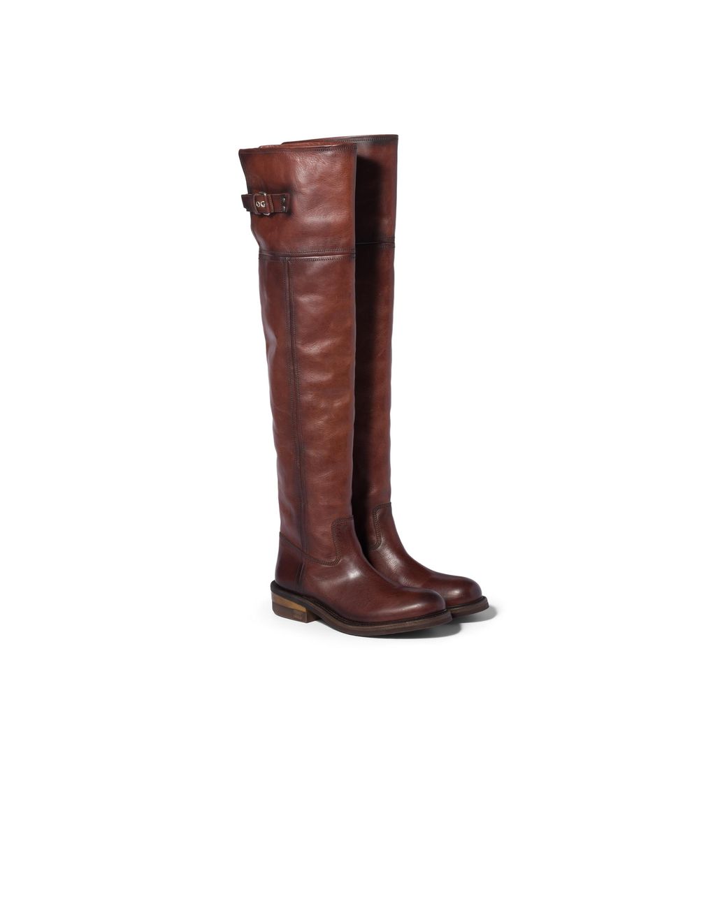 Miu Miu Brown Leather Boots