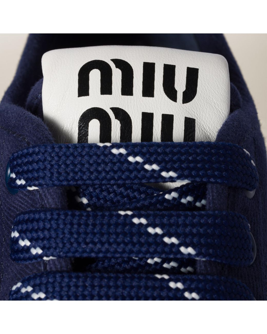 スニーカー MIU MIU Sneakers Blue 5E114ED7CF0008 Miu Miu Denim Sneakers | Blue | FARFETCH