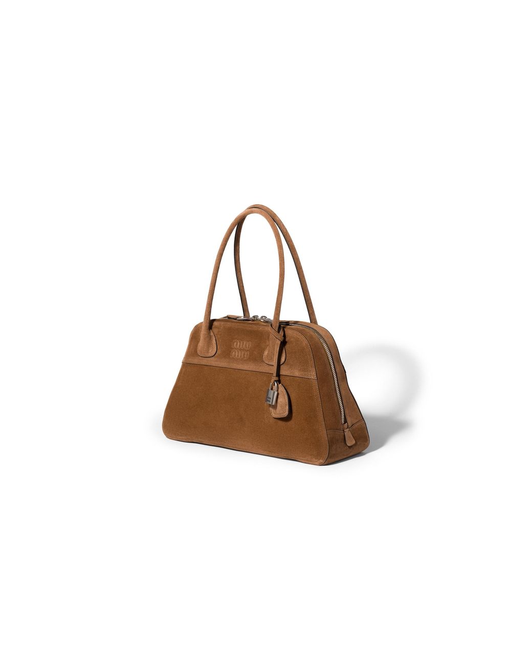 Miu Miu Brown Vivant Suede Bag